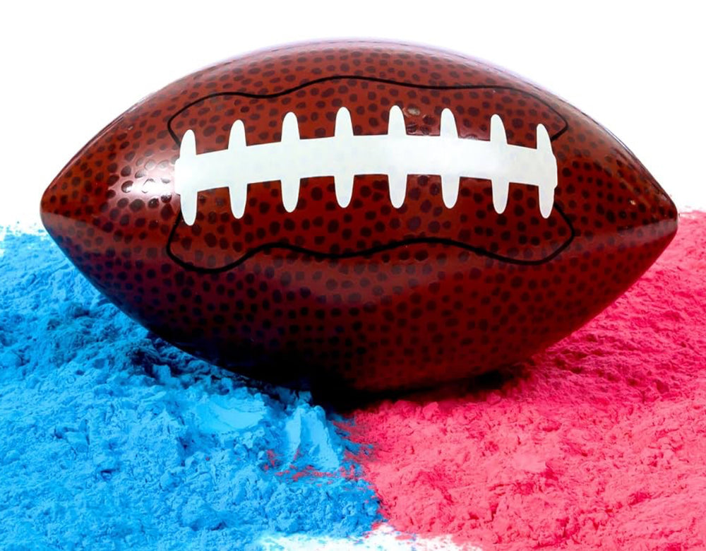 Gender reveal football 