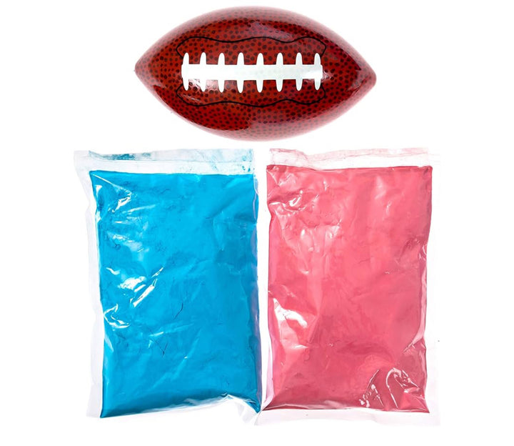 Gender reveal football 