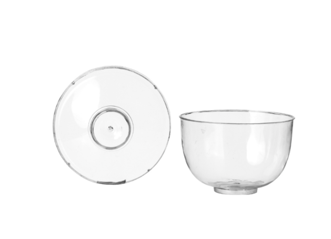 Clear Cup With Lids, 20 Ct.