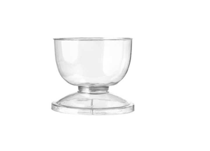 Clear Cup With Lids, 20 Ct.