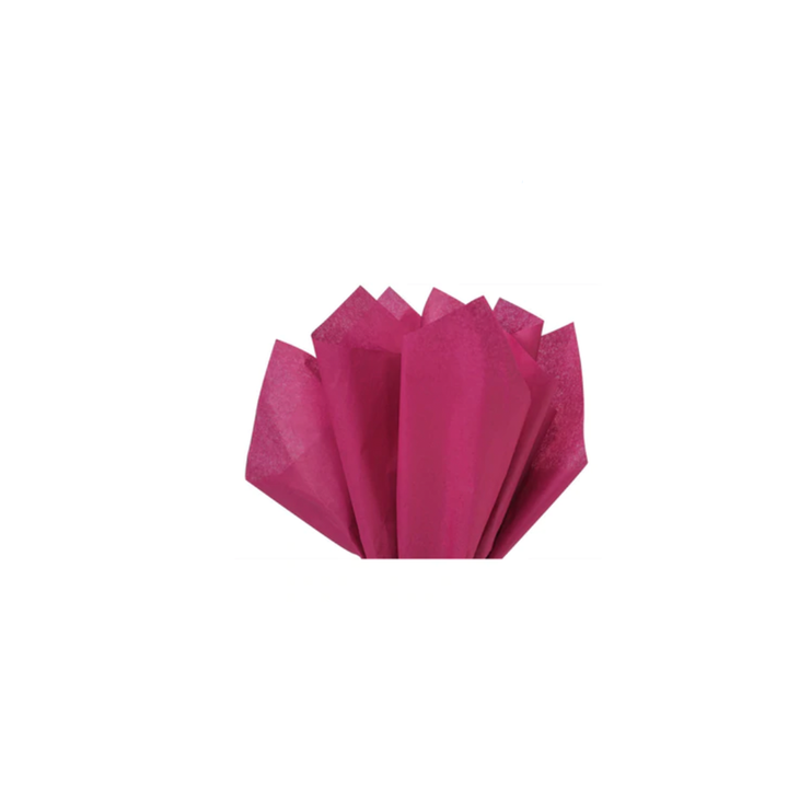 Bright Pink ink Tissue Paper