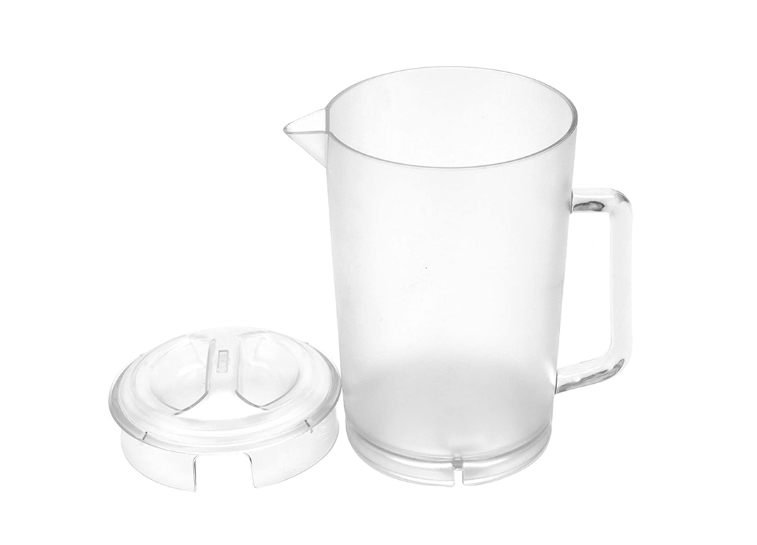 Clear Plastic Pitcher with lid, 64oz