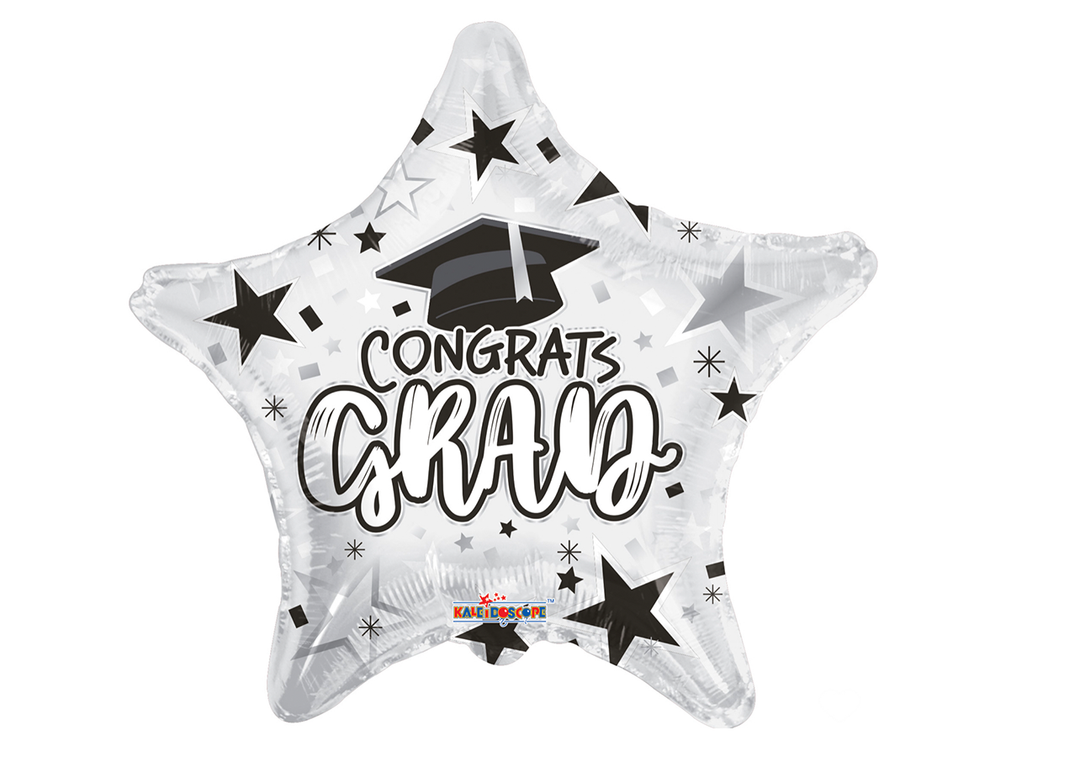 silver grad balloons near me 