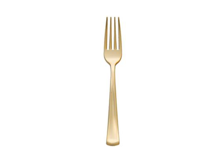 Gold Premium Plastic Forks