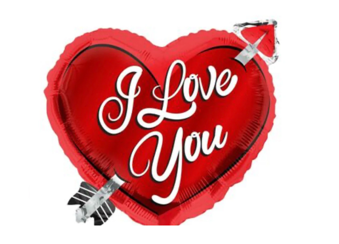 ONE i LOVE YOU RED BALLOON