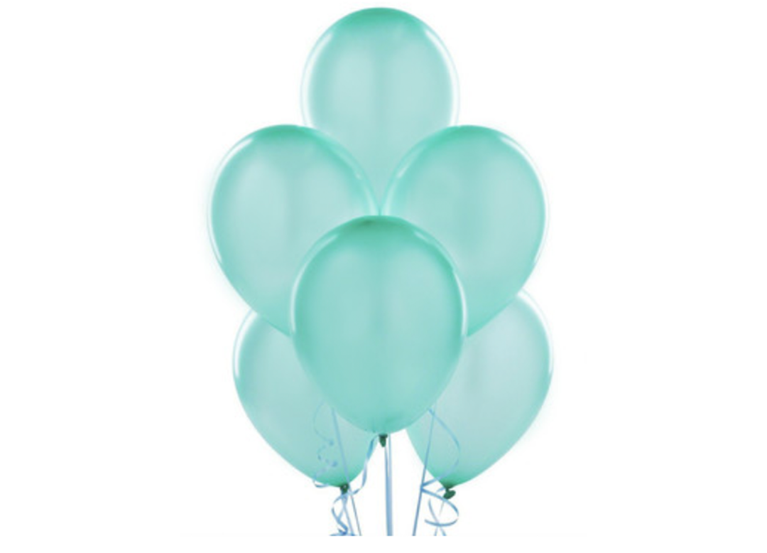 Mint latex balloons near me 