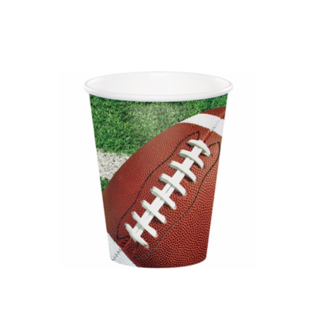 football paper cups for birthday party 