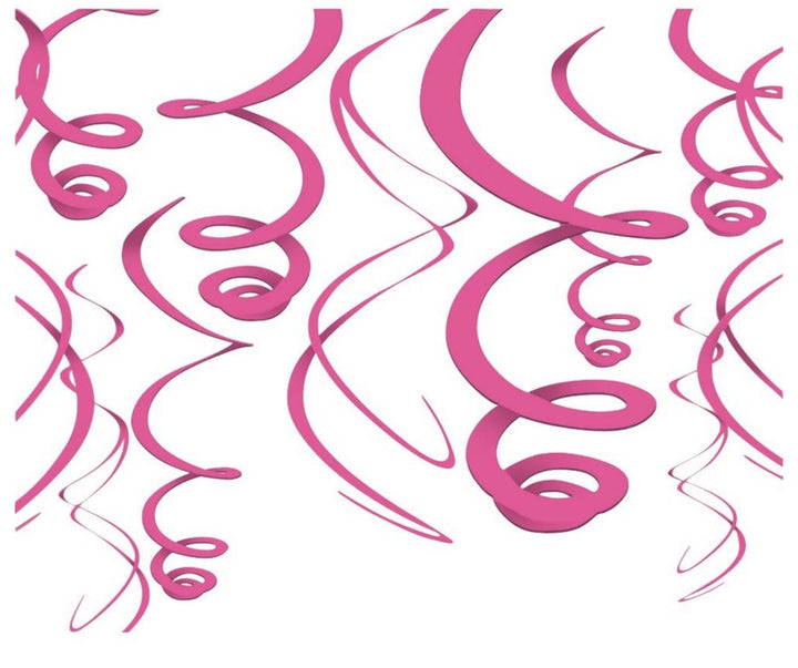 Swirly hanging party Decoration