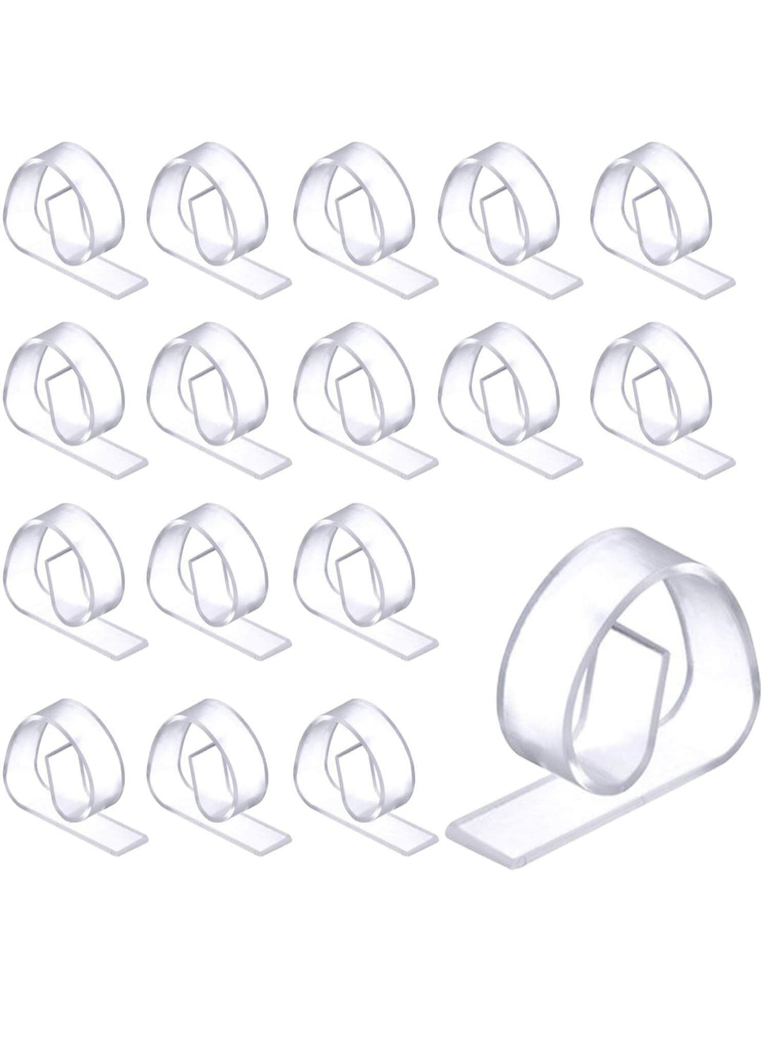 Clear Table Cover Clips 24ct