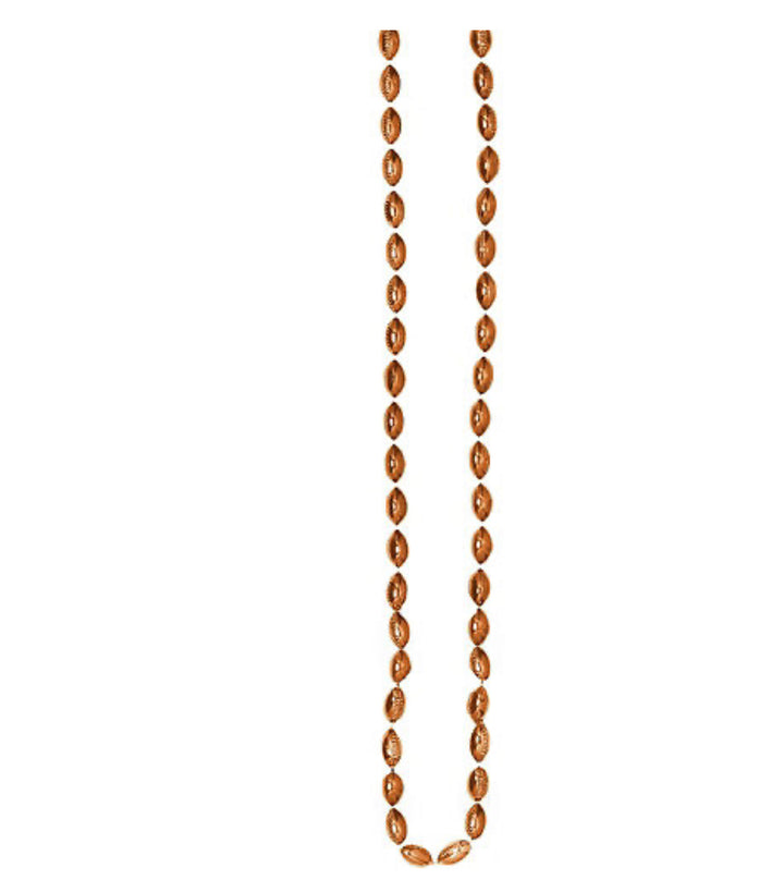 Football Beaded Necklace