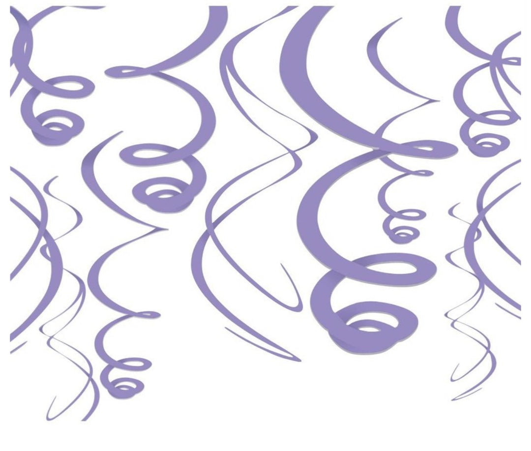 Swirly hanging party Decoration