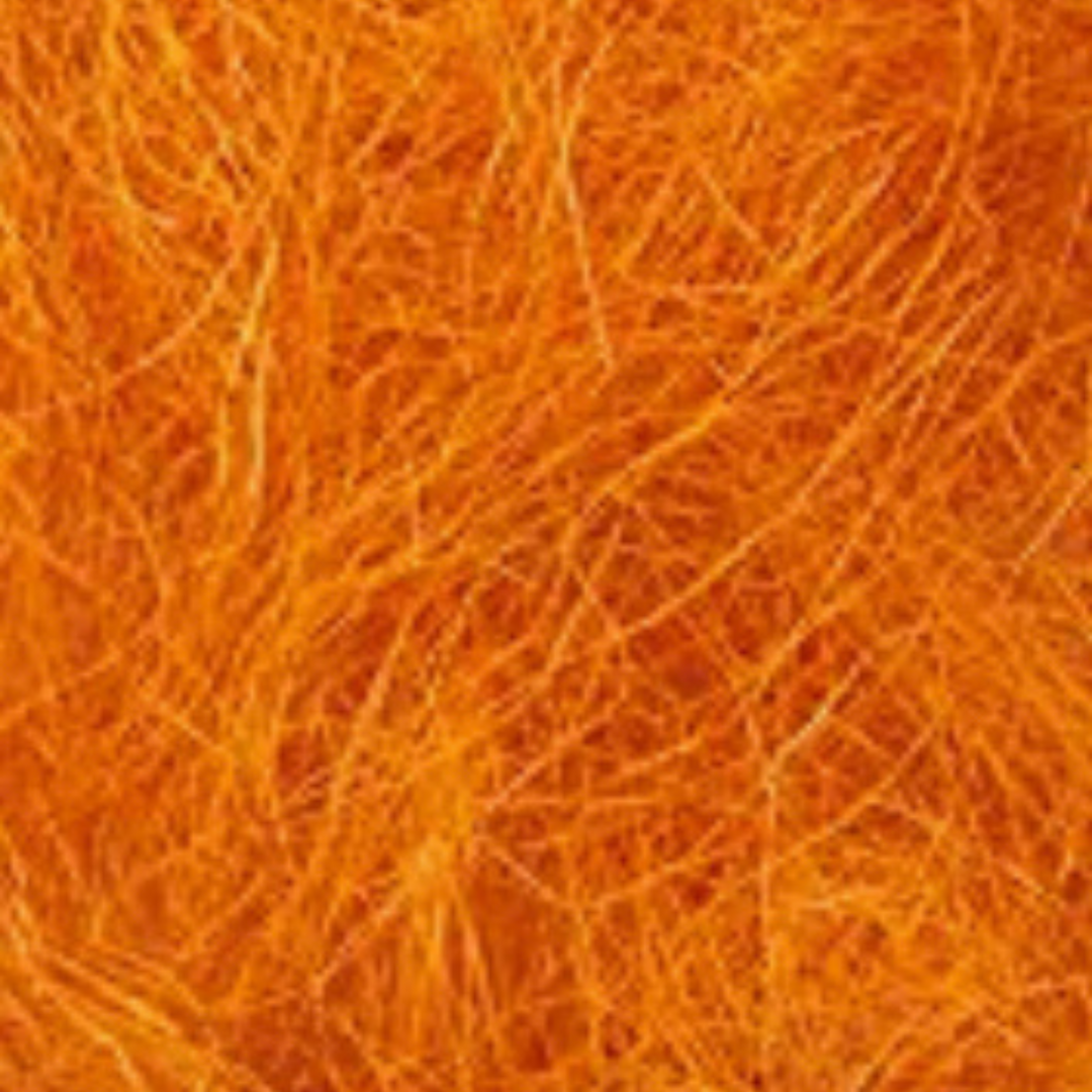 Orange Plastic Easter Grass