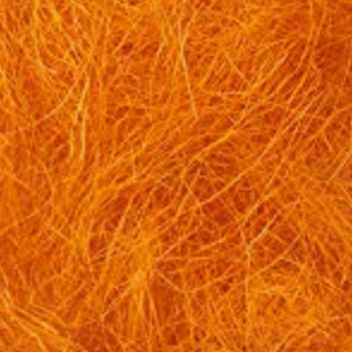 Orange Plastic Easter Grass