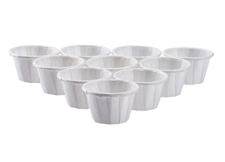 White Paper Portion Cups, 1oz