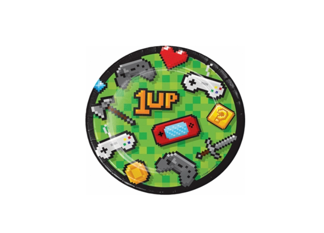 Video game plates